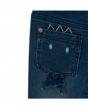 Pantalon en jeans à l'aspect usé garçon bleu red submarine Pantalon en jeans à l'aspect usé garçon bleu red submarine