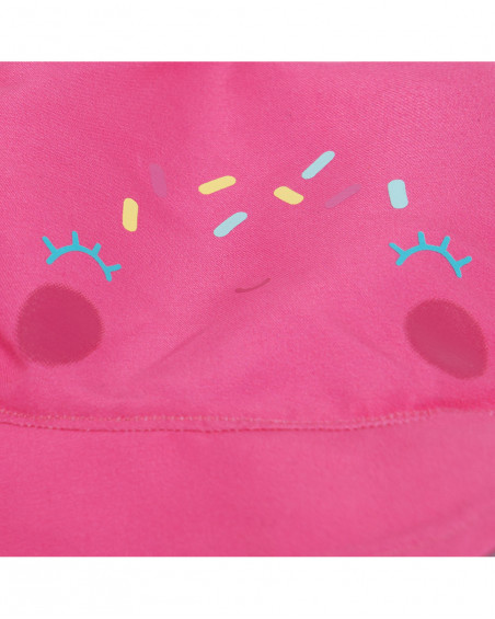 Culotte de bain et bonnet points fille rose icy and sweet Culotte de bain et bonnet points fille rose icy and sweet