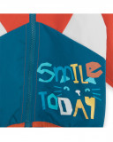 Coupe-vent avec capuche fille orange smile today Coupe-vent avec capuche fille orange smile today