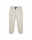 Pantalon en peluche jogging garçon beige free time Pantalon en peluche jogging garçon beige free time