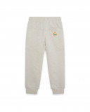 Pantalon en peluche jogging garçon beige free time Pantalon en peluche jogging garçon beige free time