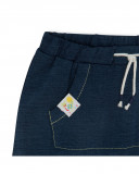 Tee-shirt et bermuda en jeans message garçon bleu hi! sunshine Tee-shirt et bermuda en jeans message garçon bleu hi! sunshine