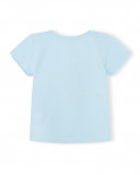 Tee-shirt en jersey lion garçon bleu basicos baby Tee-shirt en jersey lion garçon bleu basicos baby