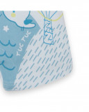 Grenouillère en jersey short garçon bleu so cute Grenouillère en jersey short garçon bleu so cute