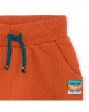 Pantalon en peluche jogging fille orange smile today Pantalon en peluche jogging fille orange smile today