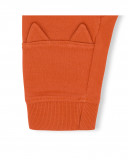 Pantalon en peluche jogging fille orange smile today Pantalon en peluche jogging fille orange smile today