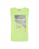 Tee-shirt en jersey bretelles garçon vert play Tee-shirt en jersey bretelles garçon vert play