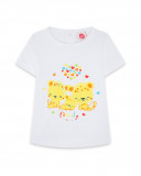 Ensemble 3 pièces jersey coeurs fille jaune hi! sunshine Ensemble 3 pièces jersey coeurs fille jaune hi! sunshine