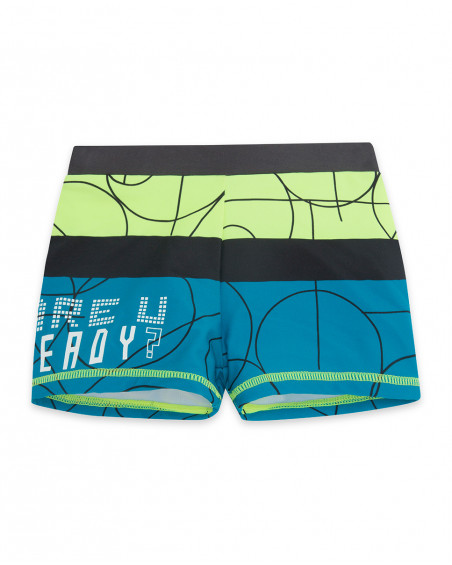 Boxer à rayures garçon vert play Boxer à rayures garçon vert play