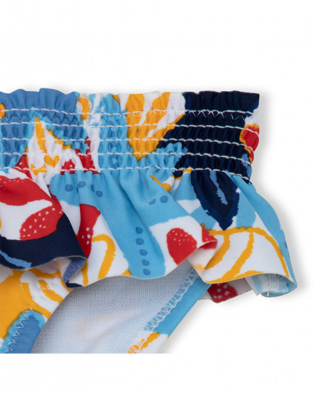 Bikini imprimé fille bleu red submarine