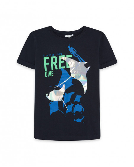 T-shirt freedive oceans friends