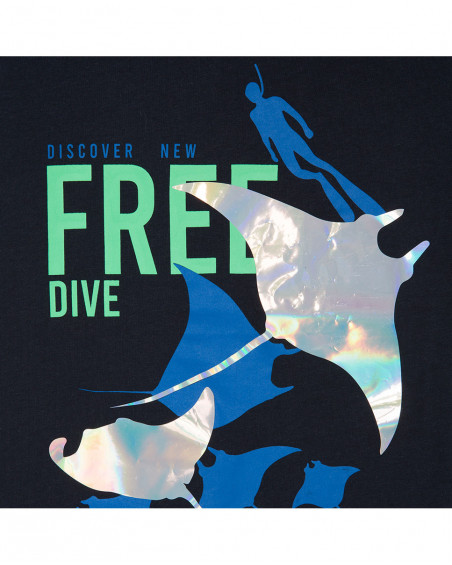 T-shirt freedive oceans friends