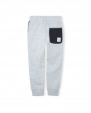 Pantalon en peluche jogging garçon gris play Pantalon en peluche jogging garçon gris play