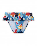 Culotte de bain étoiles fille bleu red submarine Culotte de bain étoiles fille bleu red submarine