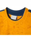 Tee-shirt en jersey poche garçon orange free time Tee-shirt en jersey poche garçon orange free time