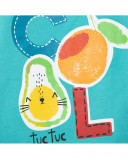 2 tee-shirt et bermuda en jersey lacets garçon bleu fruitty time 2 tee-shirt et bermuda en jersey lacets garçon bleu fruitty time