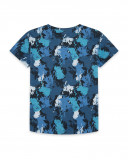 Tee-shirt en jersey poche garçon bleu surf club Tee-shirt en jersey poche garçon bleu surf club