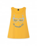 T-shirt wandy happy message T-shirt wandy happy message
