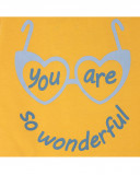 T-shirt wandy happy message T-shirt wandy happy message