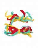 Set 2 élastique cheveux spirale multicolore fille jaune fruitty Set 2 élastique cheveux spirale multicolore fille jaune fruitty