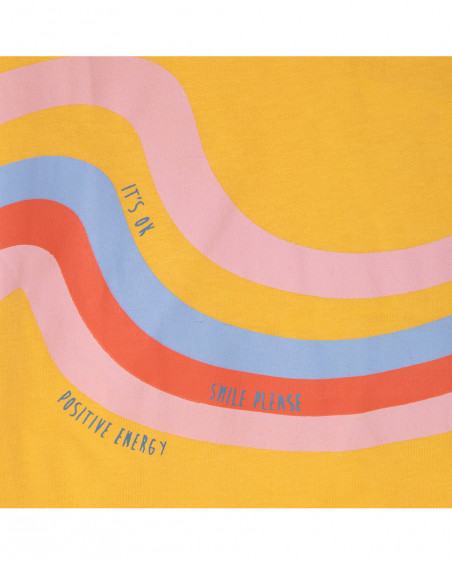 T-shirt rainbow happy message T-shirt rainbow happy message