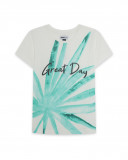T-shirt leaf tropical puzzle T-shirt leaf tropical puzzle