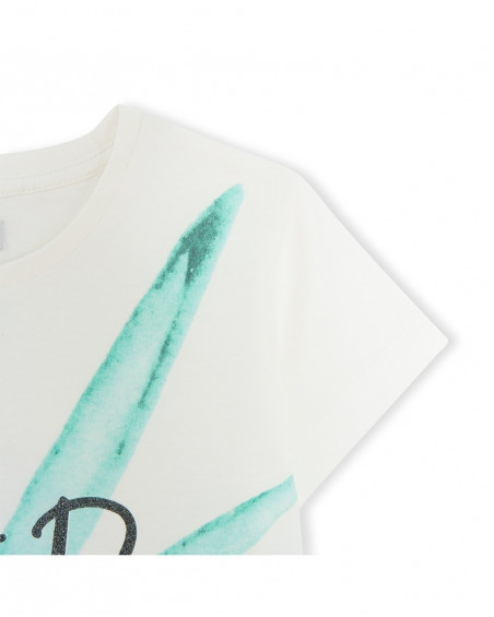 T-shirt leaf tropical puzzle T-shirt leaf tropical puzzle