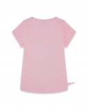 Tee-shirt en jersey lien fille rose island Tee-shirt en jersey lien fille rose island