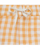 Tee-shirt en jersey et bermuda en chasuble à carreaux garçon Tee-shirt en jersey et bermuda en chasuble à carreaux garçon