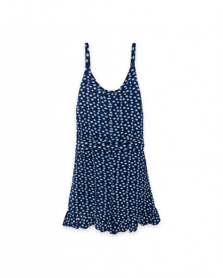 Combinaison en jersey points fille bleu sea lovers