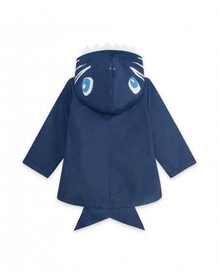 Gabardine avec capuche garçon bleu red submarine Gabardine avec capuche garçon bleu red submarine