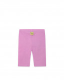Leggings capri en jersey feuilles fille rose in the jungle Leggings capri en jersey feuilles fille rose in the jungle