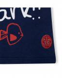 Tee-shirt en jersey message garçon bleu red submarine Tee-shirt en jersey message garçon bleu red submarine