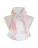 Poncho éléphant fille rose so cute Poncho éléphant fille rose so cute