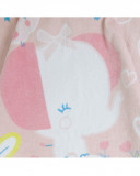 Poncho éléphant fille rose so cute Poncho éléphant fille rose so cute