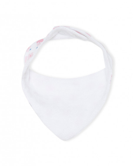 Bandana en jersey imprimée fille rose so cute Bandana en jersey imprimée fille rose so cute