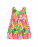 Robe en jersey bretelles fille vert funcactus Robe en jersey bretelles fille vert funcactus