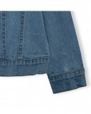Veste en jeans avec poches fille bleu island Veste en jeans avec poches fille bleu island