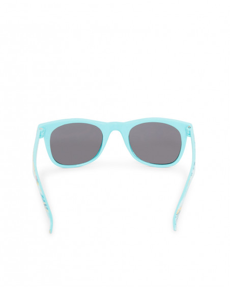 Lunettes de soleil bleues à motifs pour fille fille bleu de la