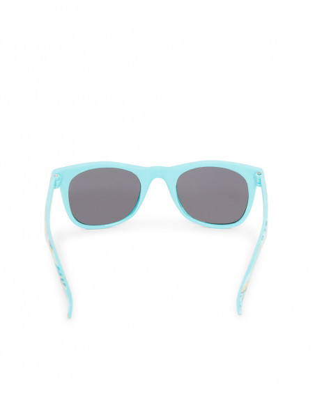 Lunettes de soleil imprimées fille bleu sunglasses