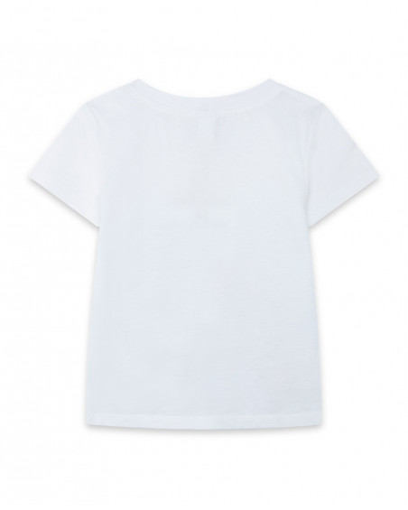 Tee-shirt en jersey imprimée garçon bleu red submarine