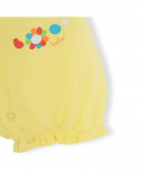 Grenouillère en jersey short fille jaune hi! sunshine Grenouillère en jersey short fille jaune hi! sunshine