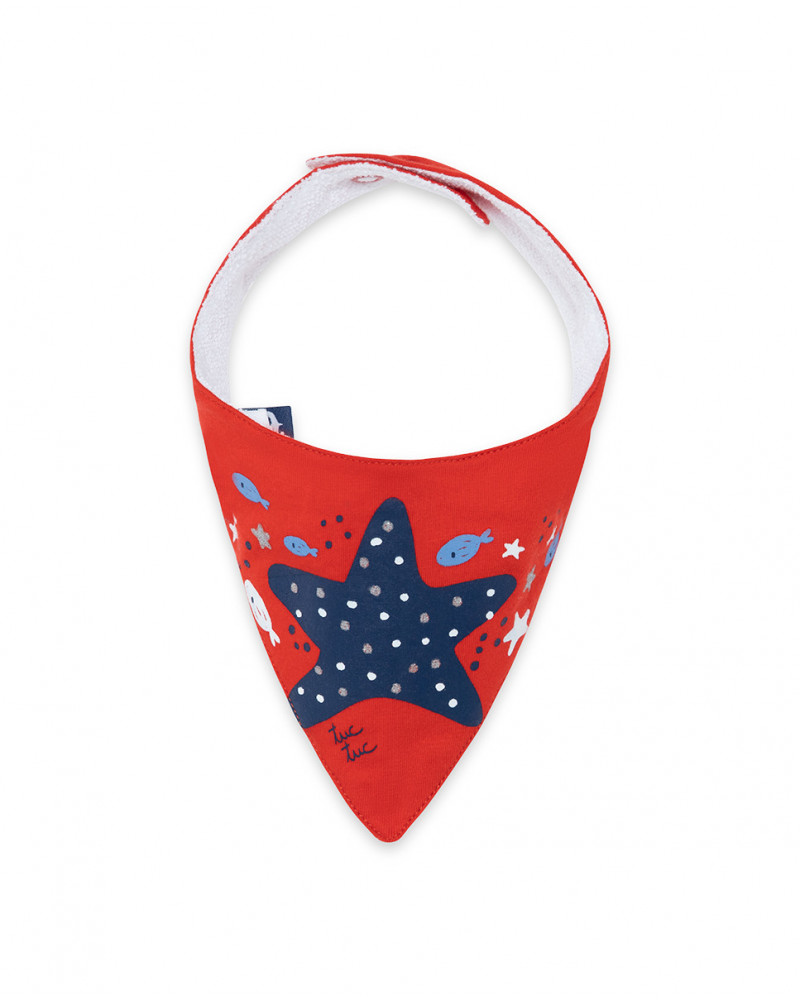 Bandana en jersey étoiles fille rouge little pirates