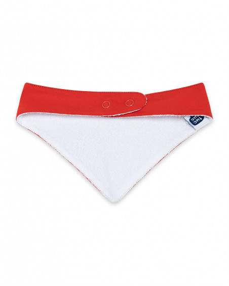 Bandana en jersey étoiles fille rouge little pirates Bandana en jersey étoiles fille rouge little pirates