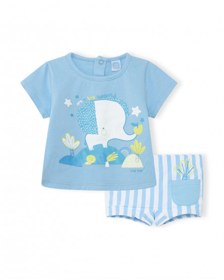 Ensemble de bain à rayures garçon bleu so cute Ensemble de bain à rayures garçon bleu so cute