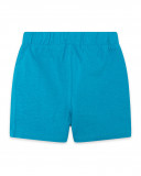 Bermuda en jersey lacets garçon bleu fruitty time Bermuda en jersey lacets garçon bleu fruitty time