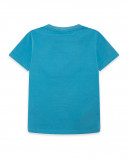 Tee-shirt en jersey imprimée garçon bleu surf club Tee-shirt en jersey imprimée garçon bleu surf club
