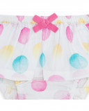 Tee-shirt en jersey et short points fille blanche icy and sweet Tee-shirt en jersey et short points fille blanche icy and sweet