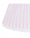 Robe en popeline à rayures fille rose so cute Robe en popeline à rayures fille rose so cute
