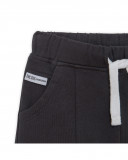 Bermuda en jersey lacets garçon gris basicos baby Bermuda en jersey lacets garçon gris basicos baby